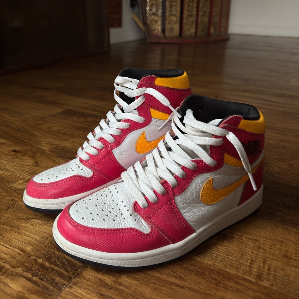 red fusion jordan highs
